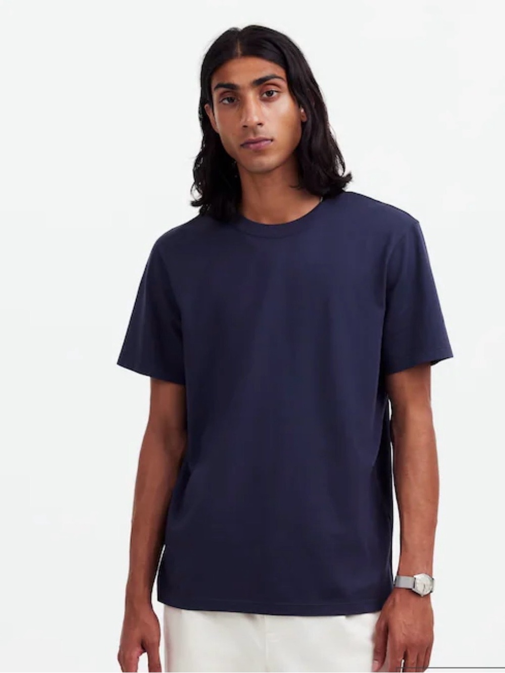 Madewell Short Sleeve Crew Tee - Navy